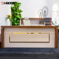 Modern solid Wooden grain Working computer desk study furniture desk office desks 09007